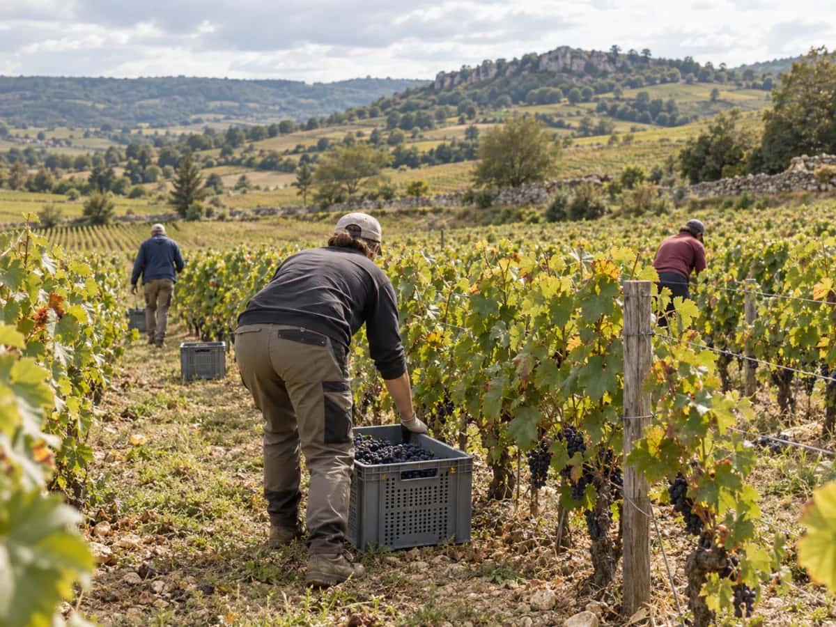 Beaujolais harvest 2026: what the regional 33% fall means