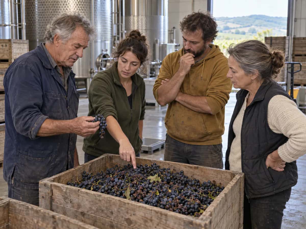 Beaujolais wine cooperatives in crisis