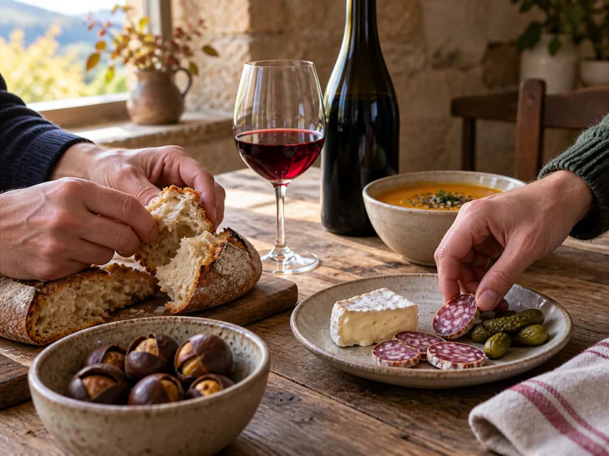What to eat with Beaujolais Nouveau during your first tasting?