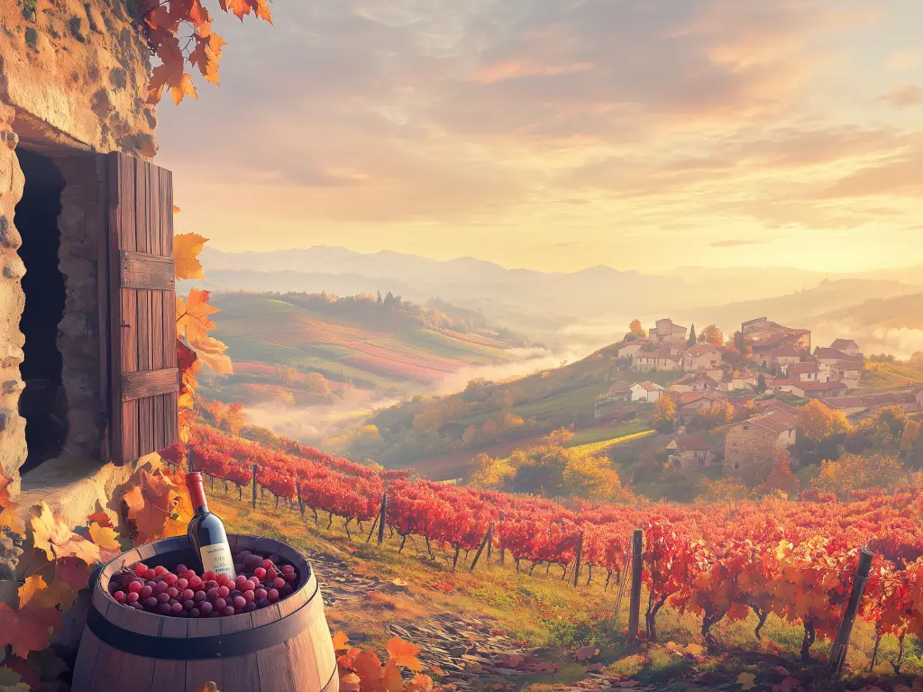 What kind of wine is Beaujolais-Villages?